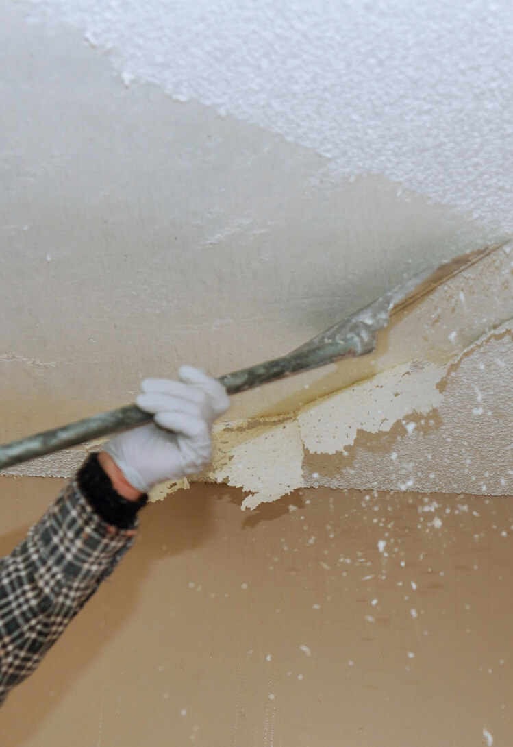 Popcorn Ceiling Removal