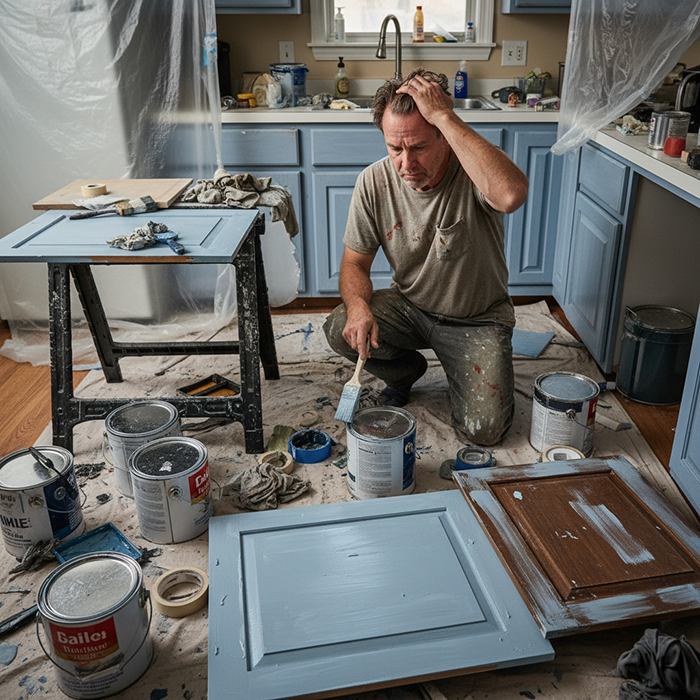 DIY Cabinet Refinish