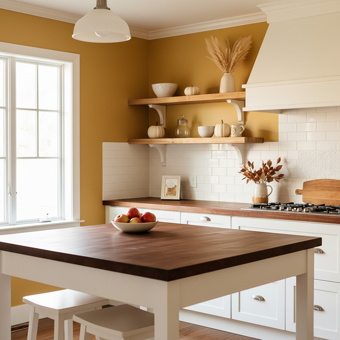 Kitchen Fall Color
