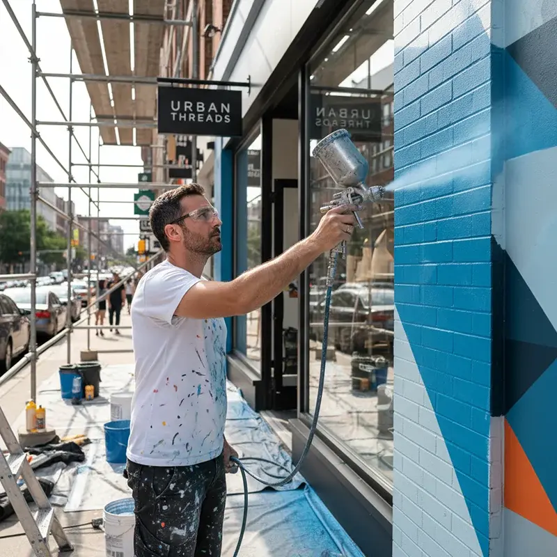 Professional exterior painting