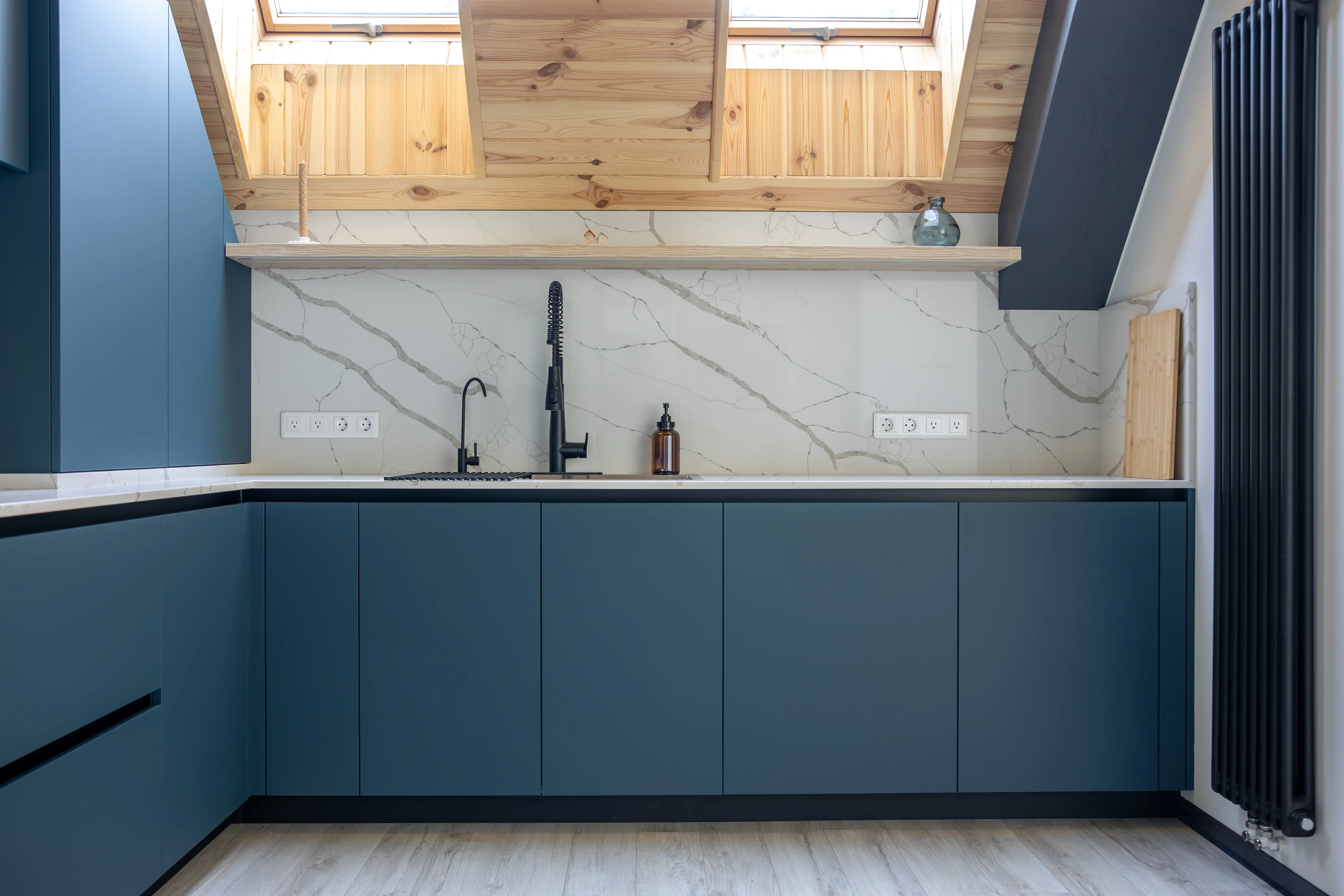 Beautifully painted home exterior