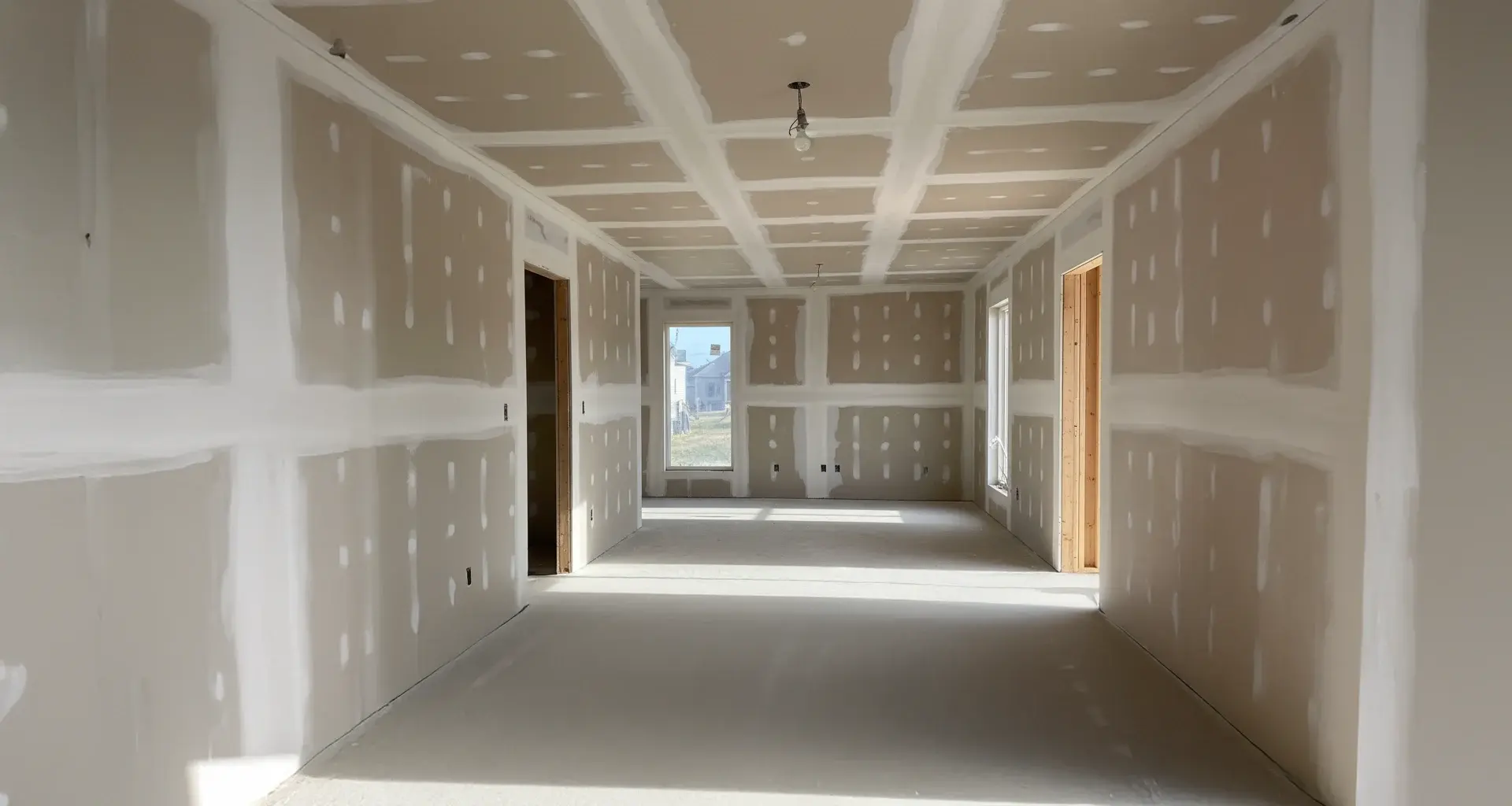 Drywall preparation header