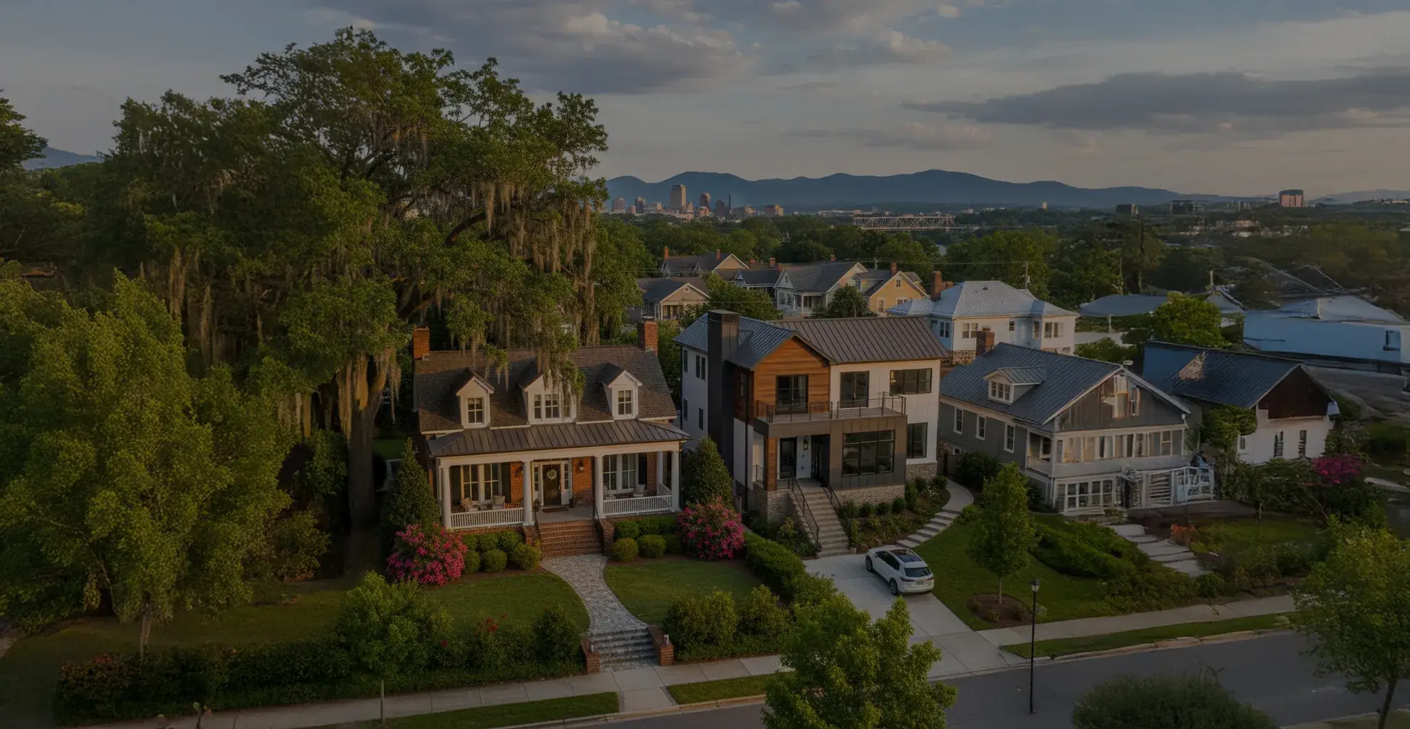 Beautiful house exterior