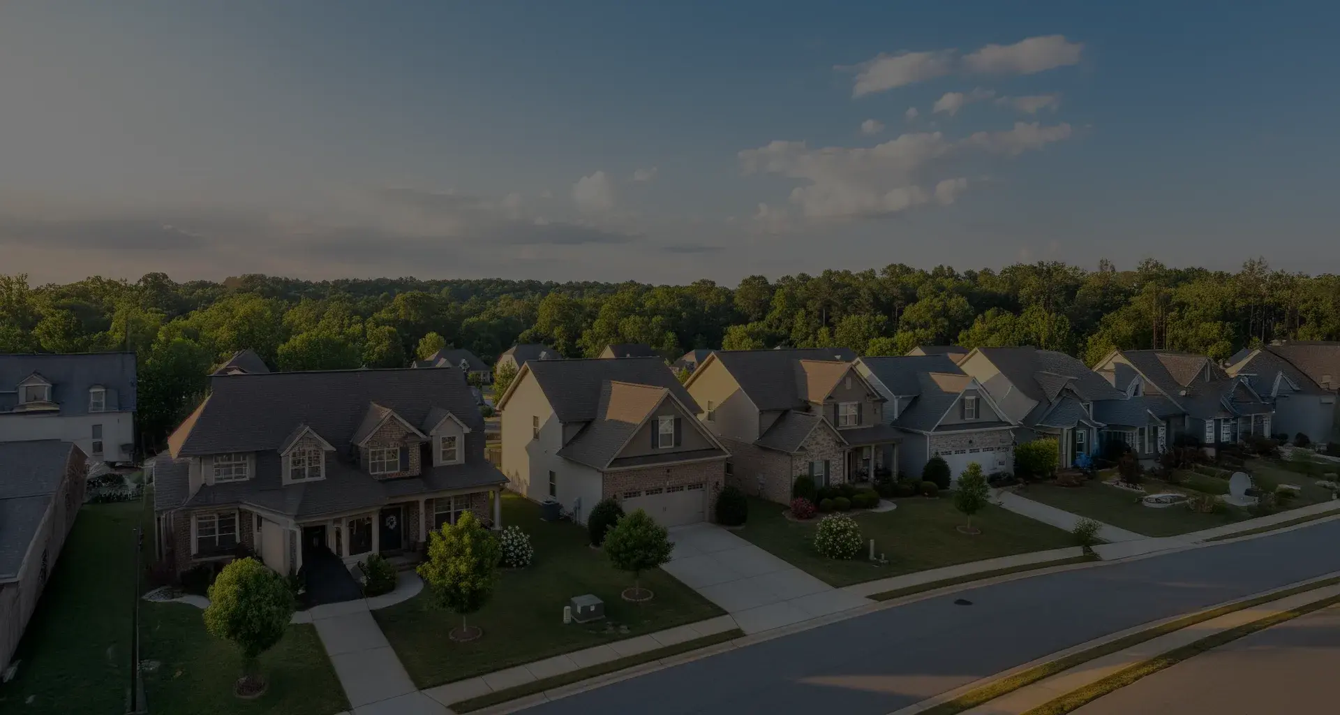 Beautiful house exterior