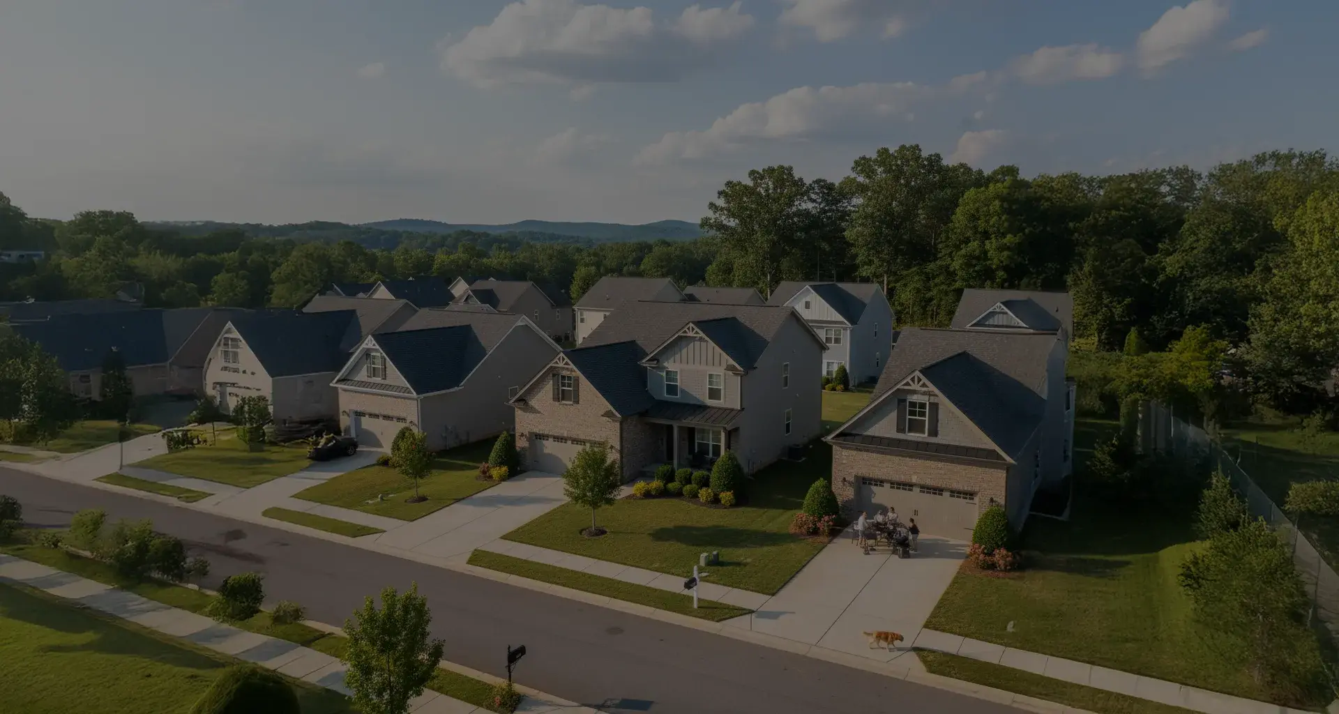 Beautiful house exterior