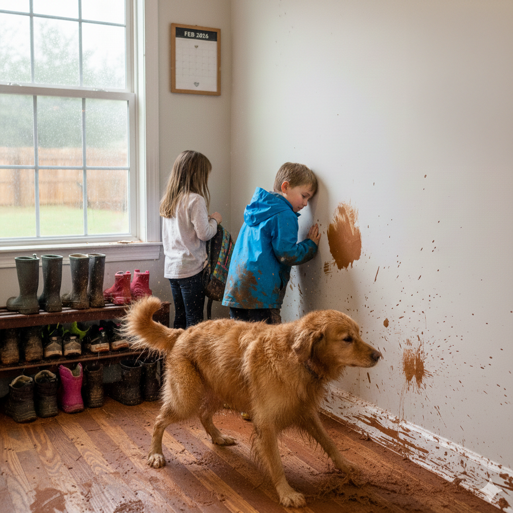 Muddy Paws and Winter Walls: Why Durable Paint is a Must for Upstate Families