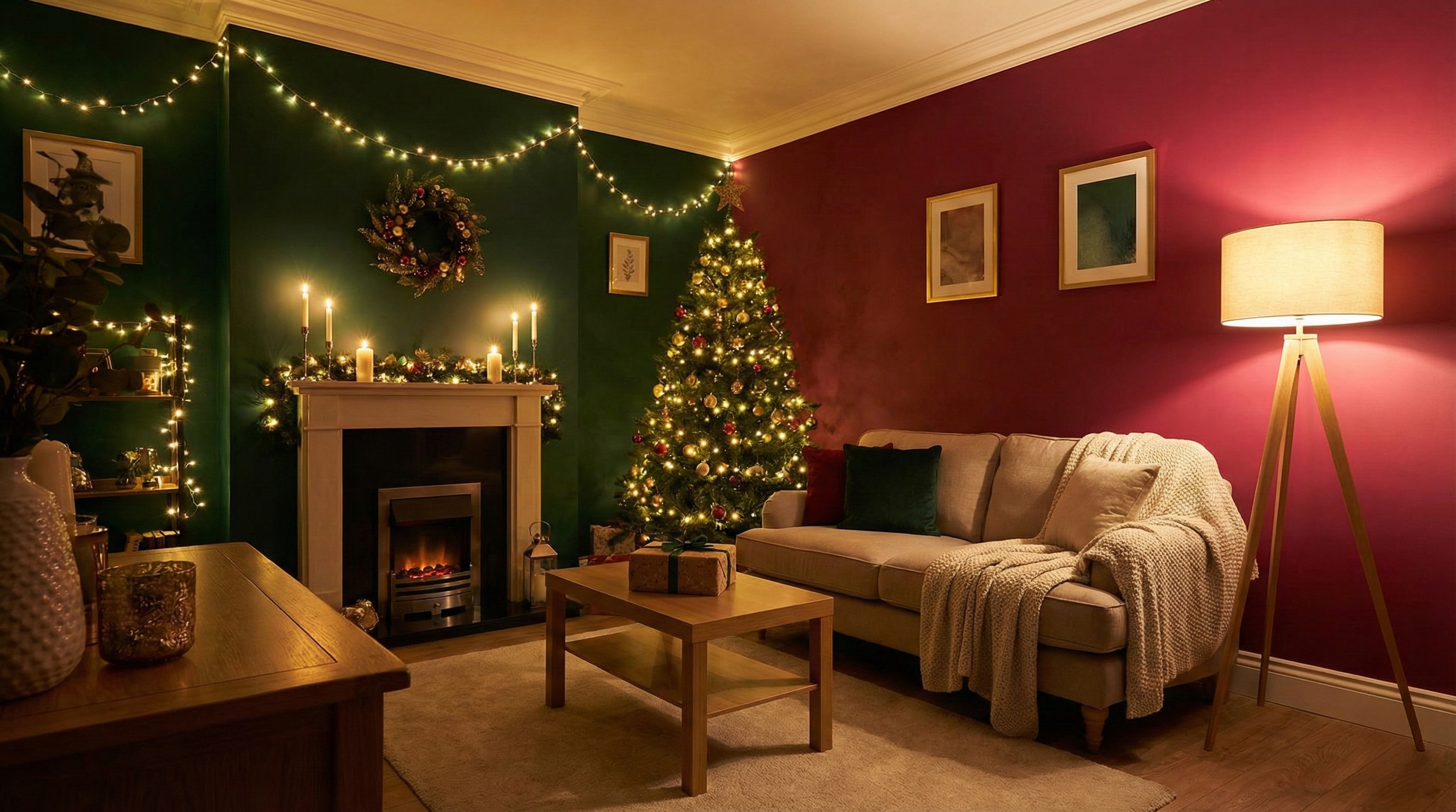 Brighten Your Home: Lighting Tips to Enhance Your Painted Walls for the Holidays!
