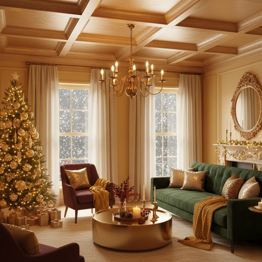 Unleashing the Power of Color: Crafting Cozy Holiday Interiors with Brightline Painting